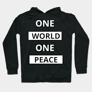 One World, One Peace Hoodie